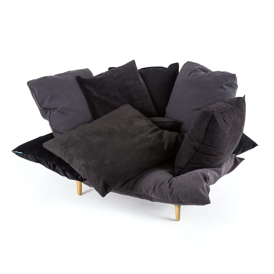 Seletti Comfy Armchair Charcoal Grey