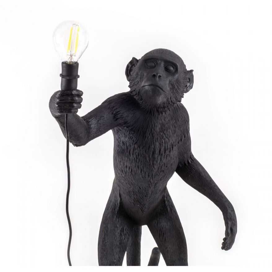 Seletti MONKEY Standing Light Black