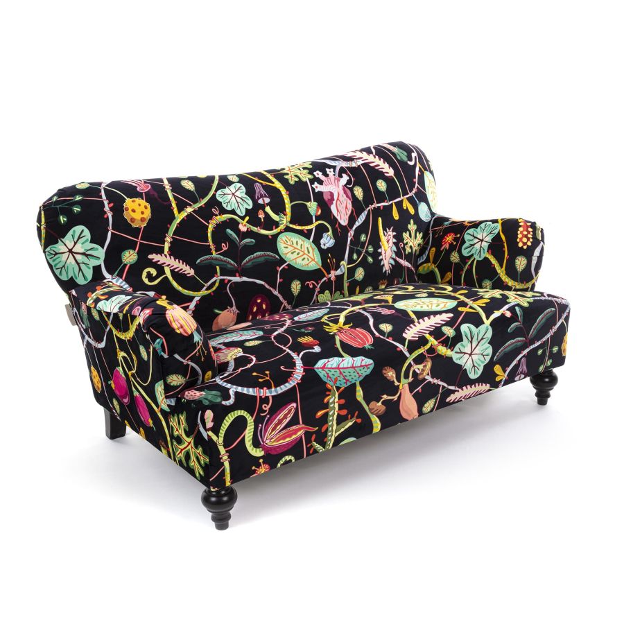 Seletti Botanical Diva Sofa Black