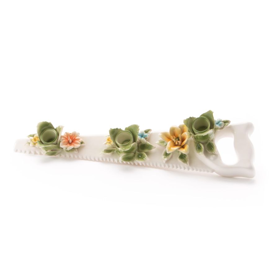 Seletti Flower Attitude The Saw Candle holder