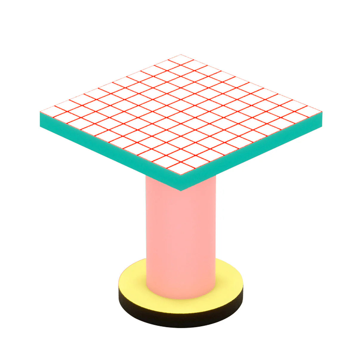 Seletti Super Cafe  Table Red Grid