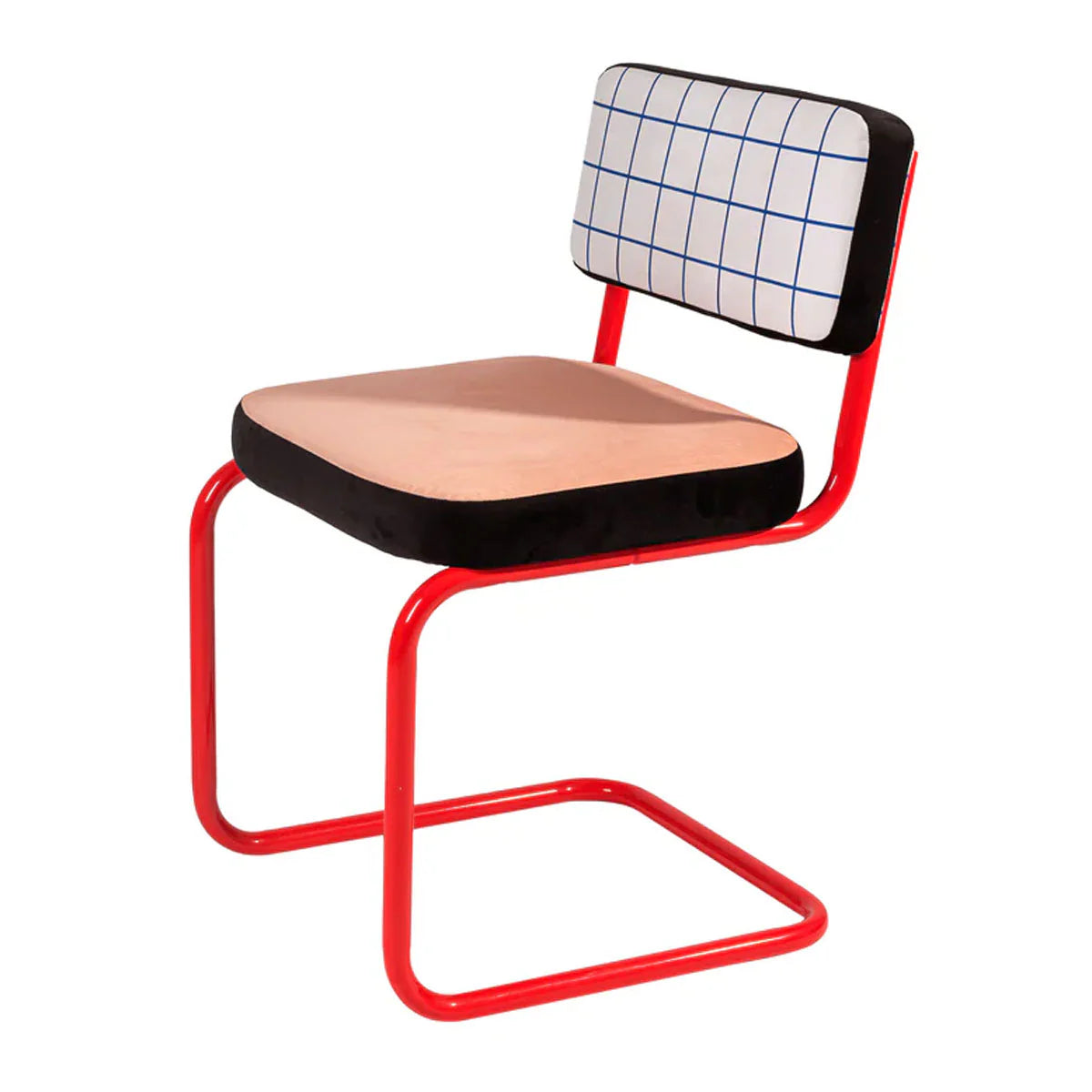 Seletti Super Chair Blue Grid