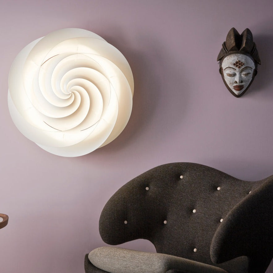 Le Klint Swirl Ceiling Wall Light