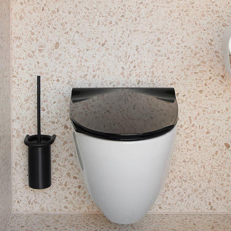 D Line Wall Toilet Brush Charcoal