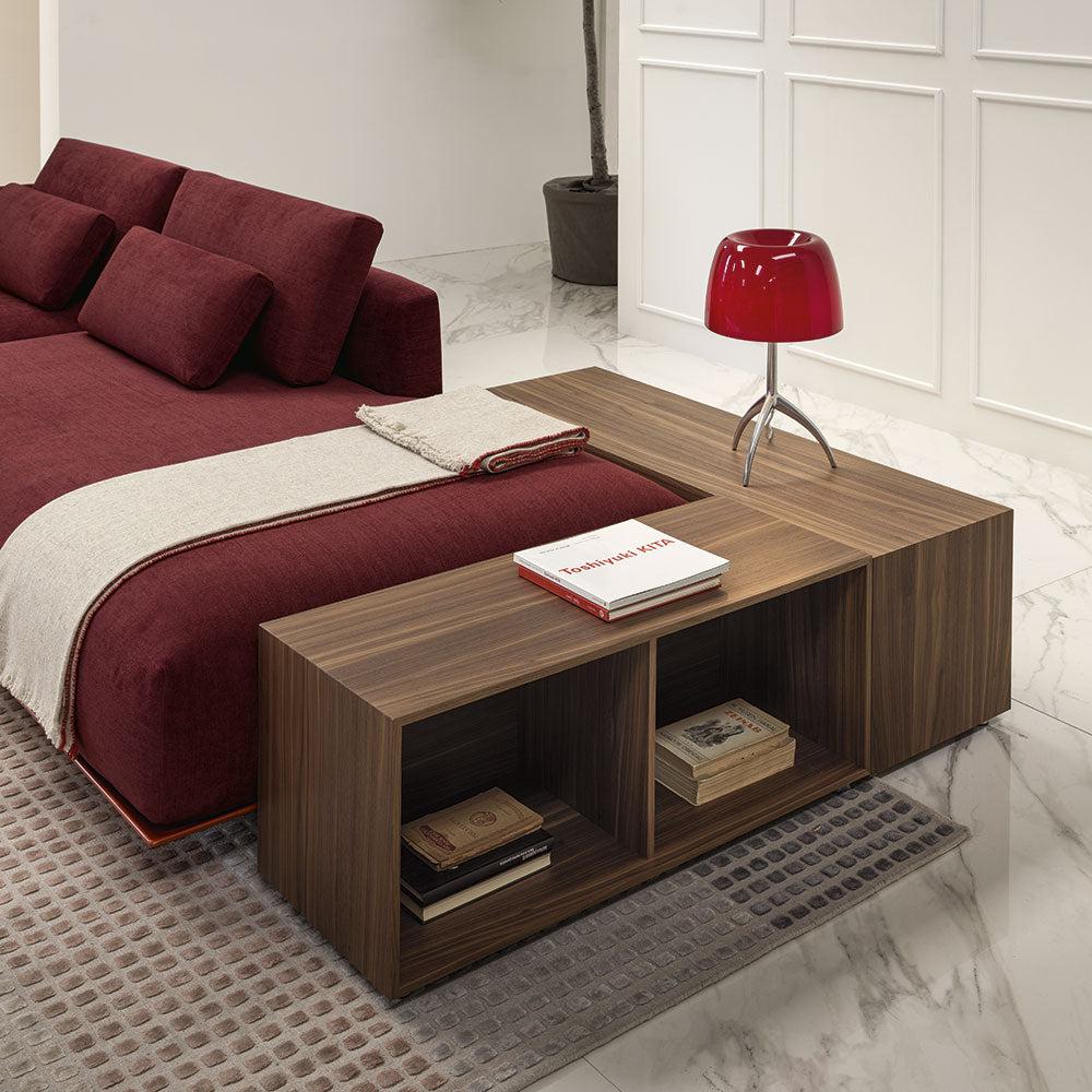 Casamania & Horm Duet Walnut Coffee Table w Storage