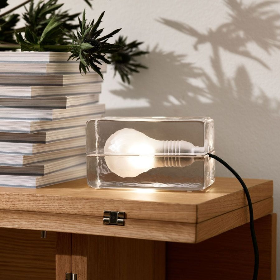 Design House Stockholm BLOCK Glass Table Lamp