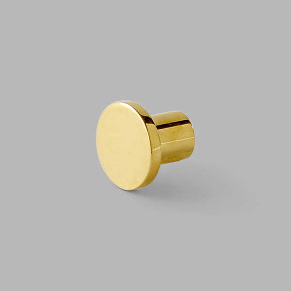 d Line Cabinet Handle Brass