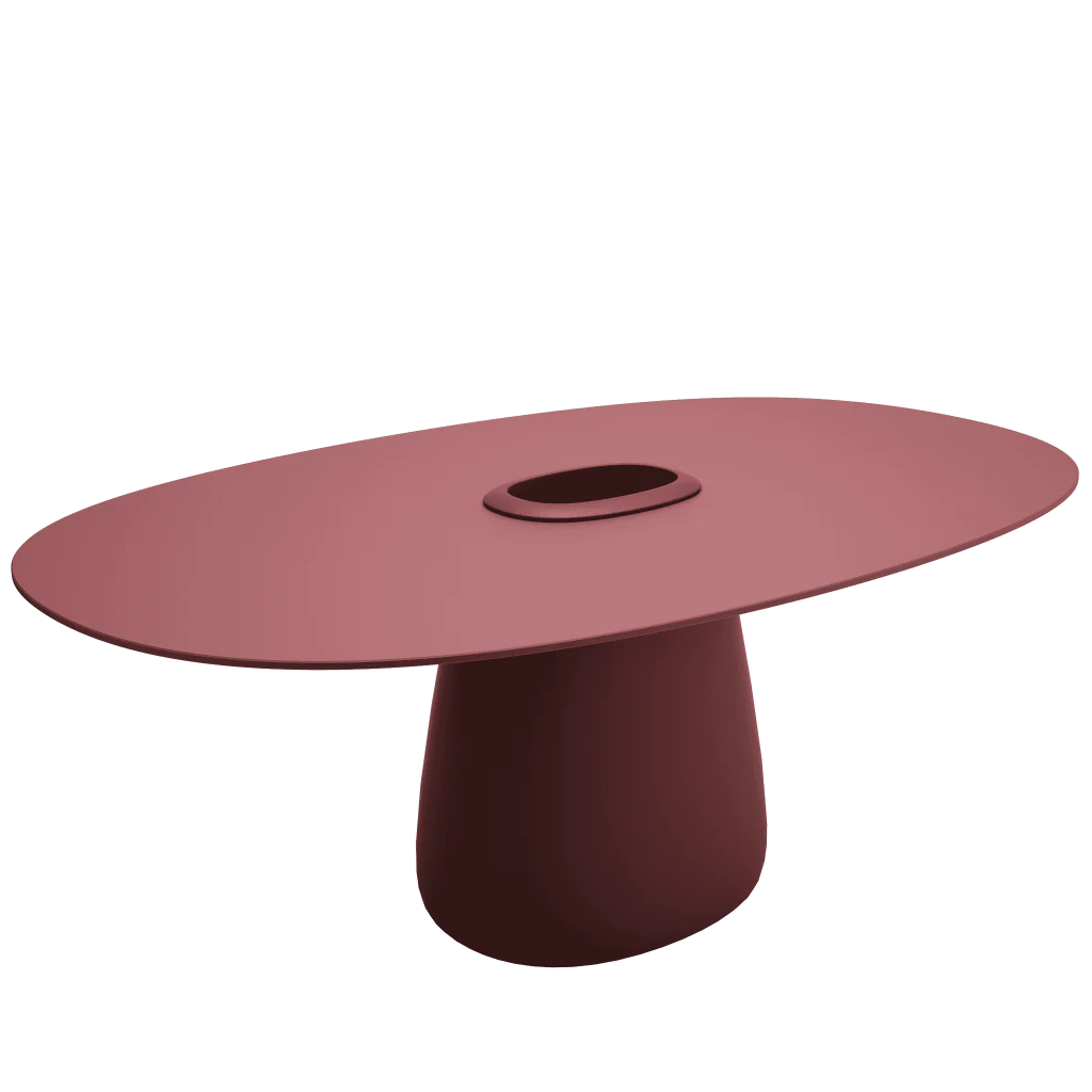 Qeeboo Cobble Table 190cm HPL w Bucket