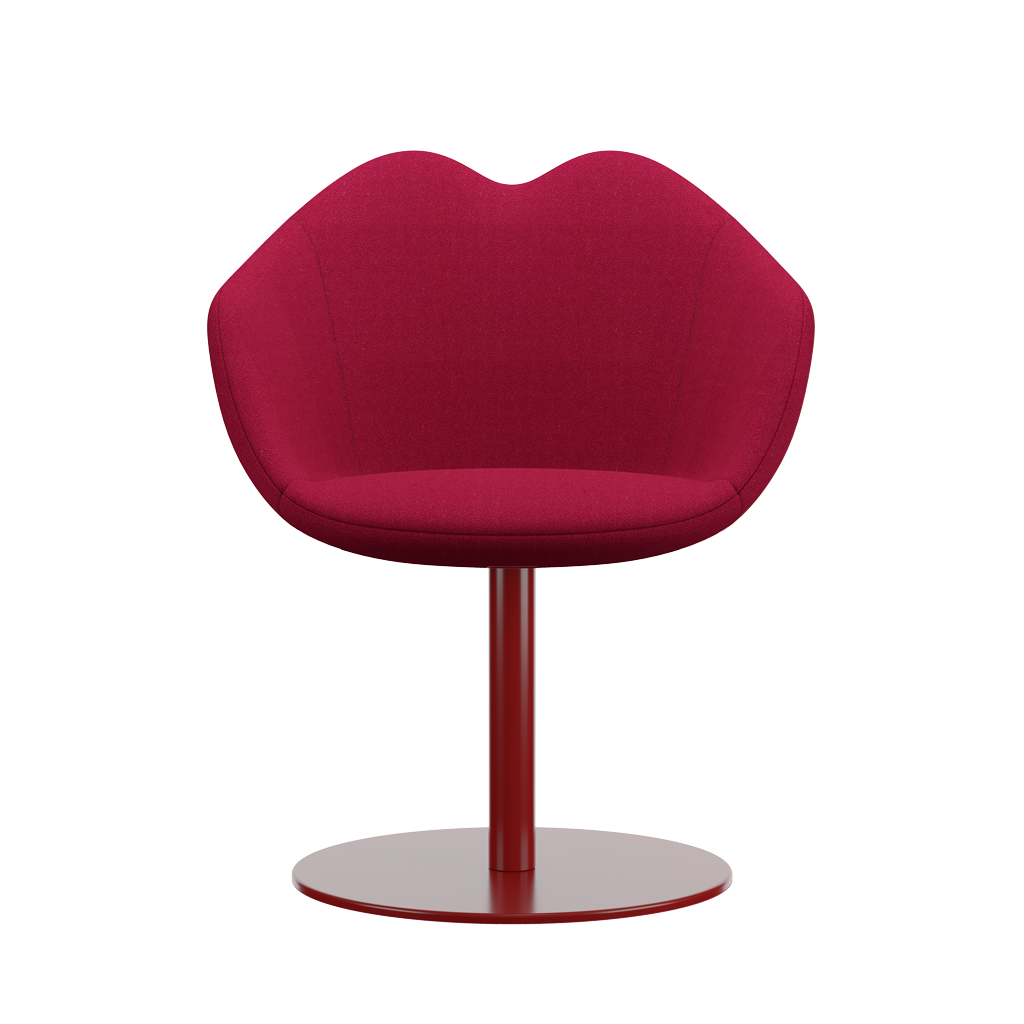 Qeeboo XOXO Fabric Chair w Base