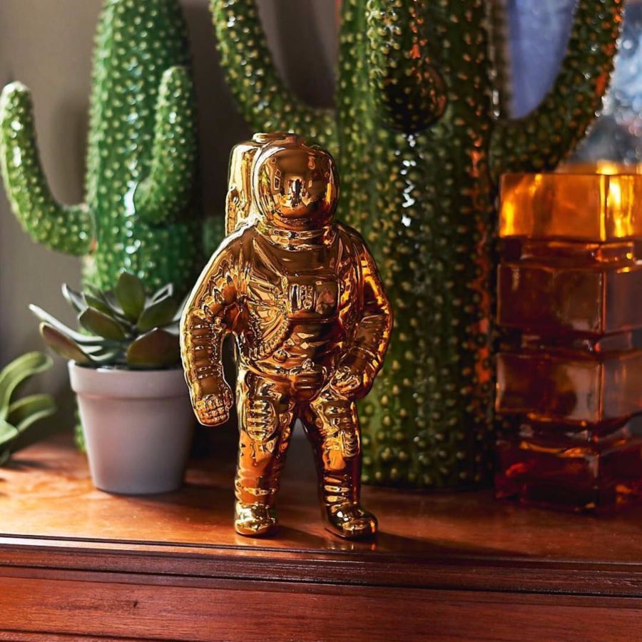 Seletti Cosmic Starman Vase Gold