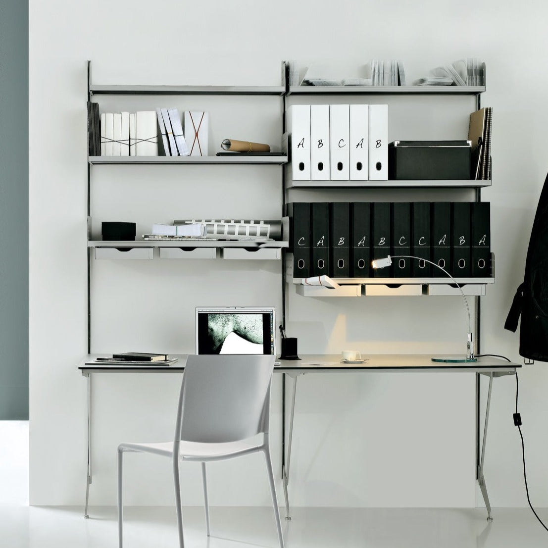 Rexite Trieste 8 Wall Desk by Enzo Mari