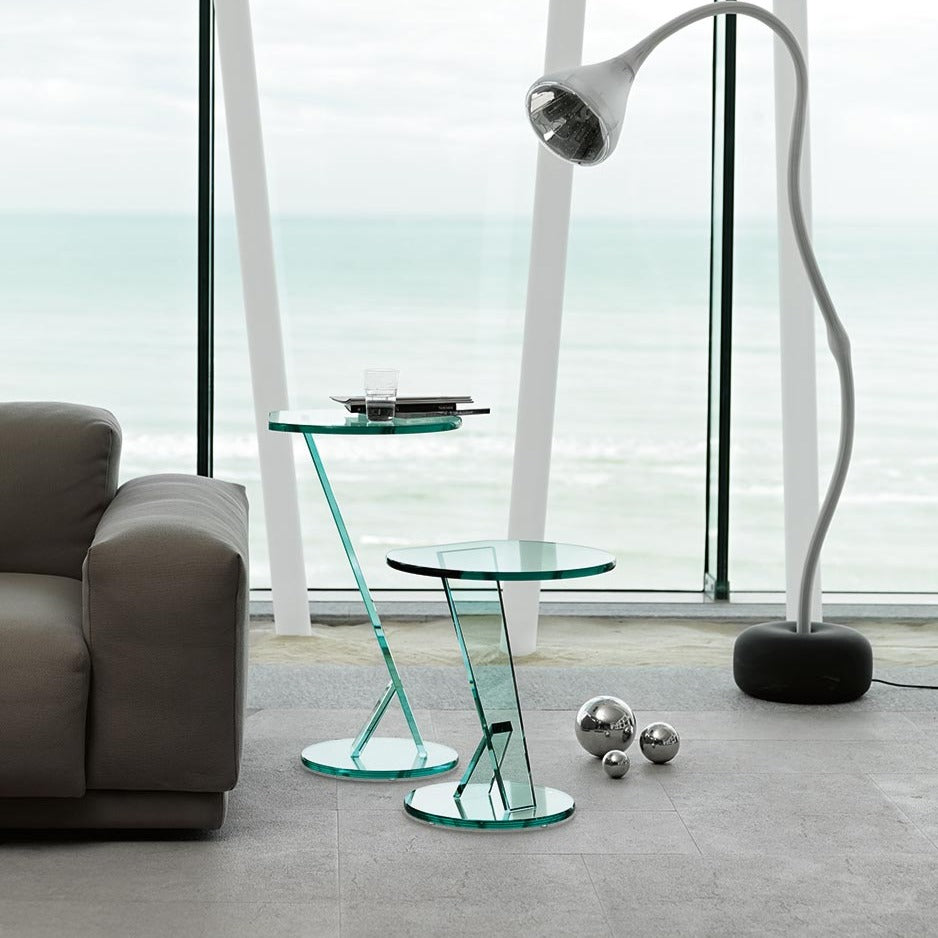 Tonelli NICCHIO Glass Side Table