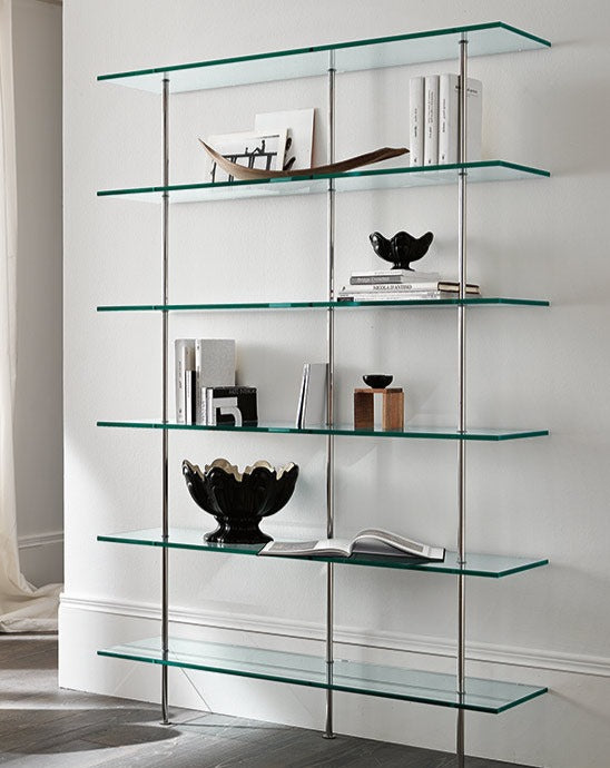 Tonelli TRANSPARENZA Glass Wall Shelving