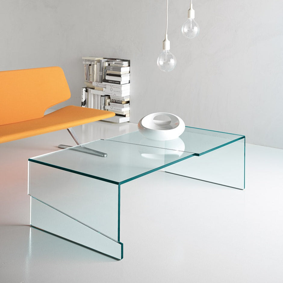 Tonelli STRAPPO Glass Coffee Table