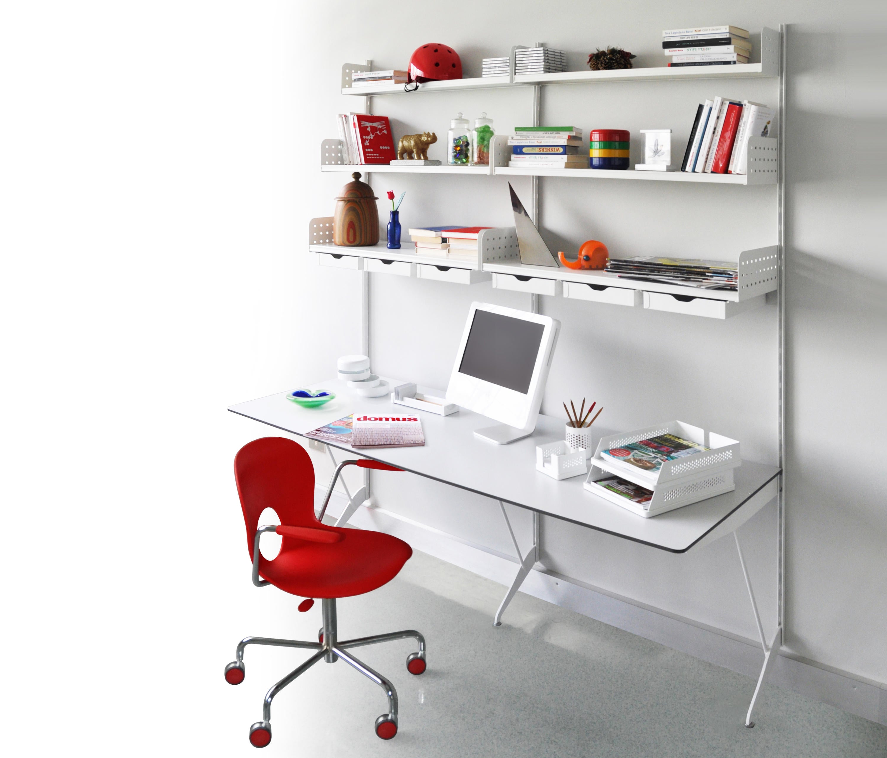 Rexite Trieste 7 Wall Desk by Enzo Mari