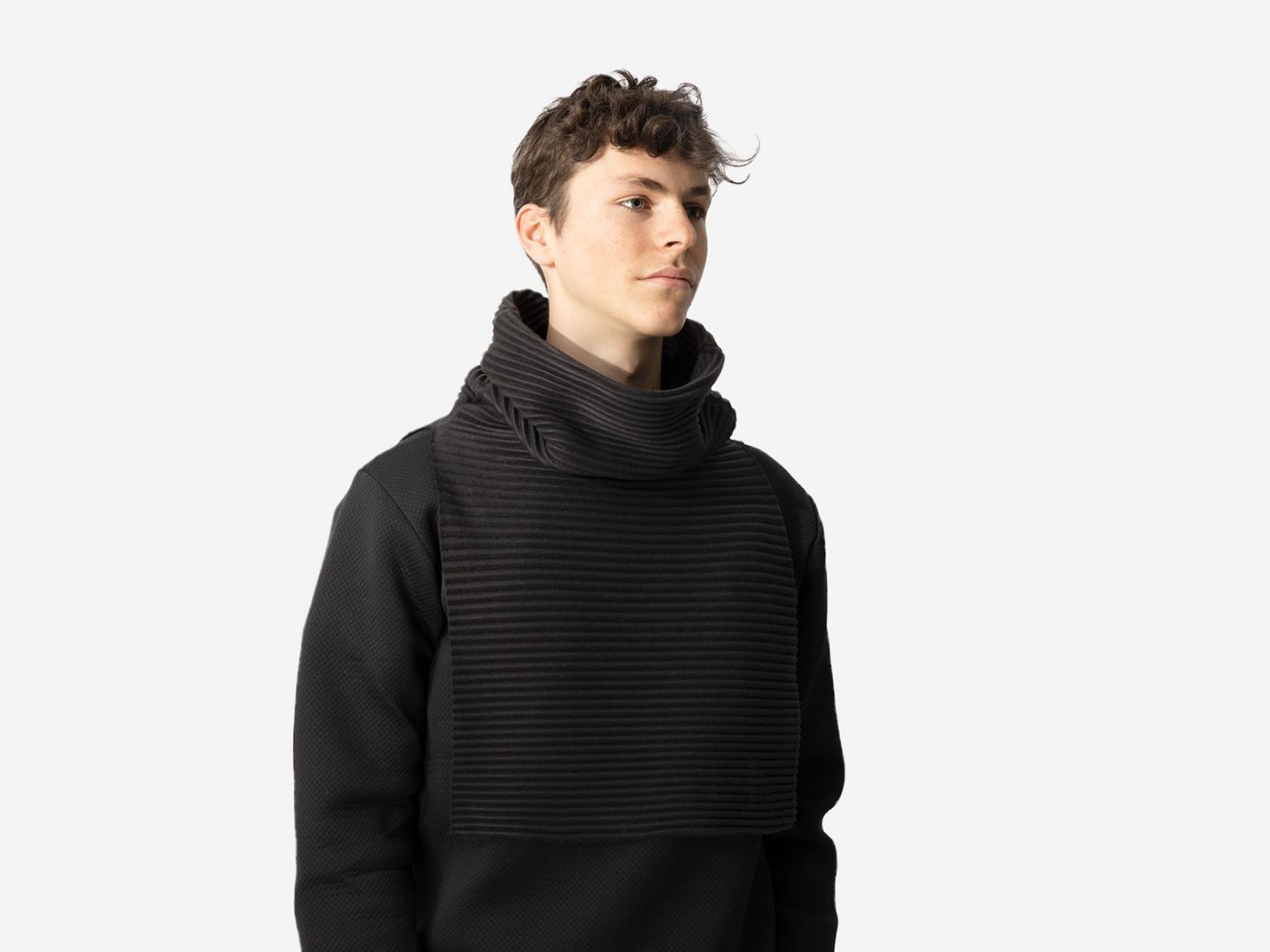 Design House Stockholm Pleece Turtleneck Scarf