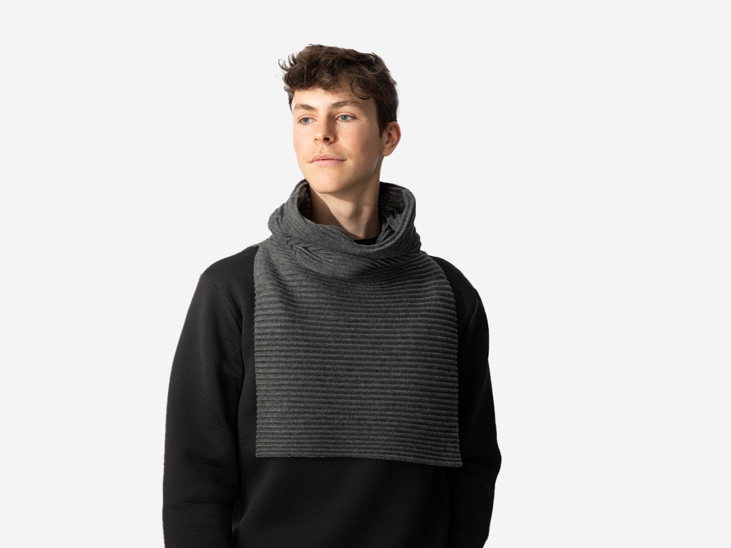 Design House Stockholm Pleece Turtleneck Scarf