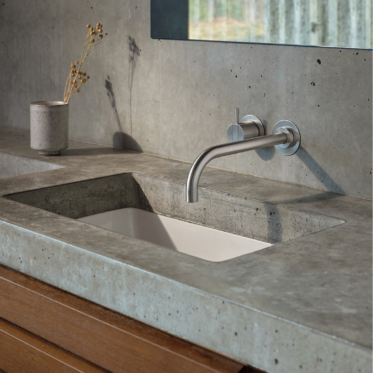 Vola 111 One Handle build in mixer Tap Arne Jacobsen