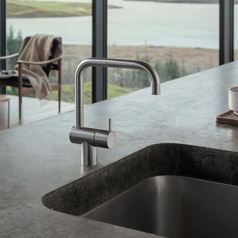 Vola KV1 Stainless Stell Mixer Tap from Panik Design