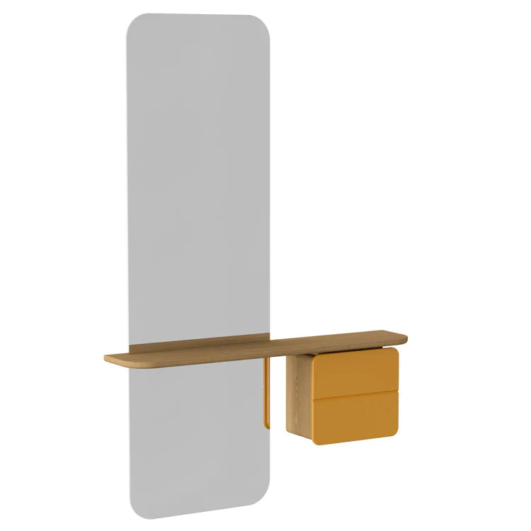 Umage ONE MORE LOOK Mirror with Oak Shelf