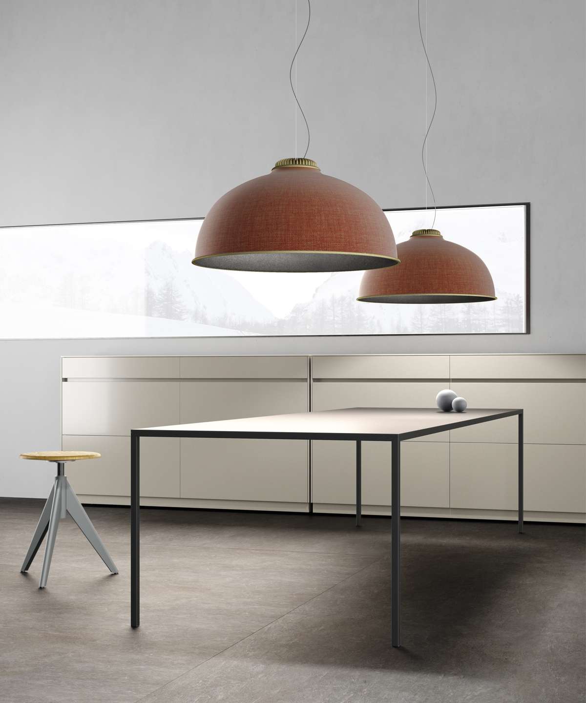 Luceplan Farel Acoustic Suspension Light