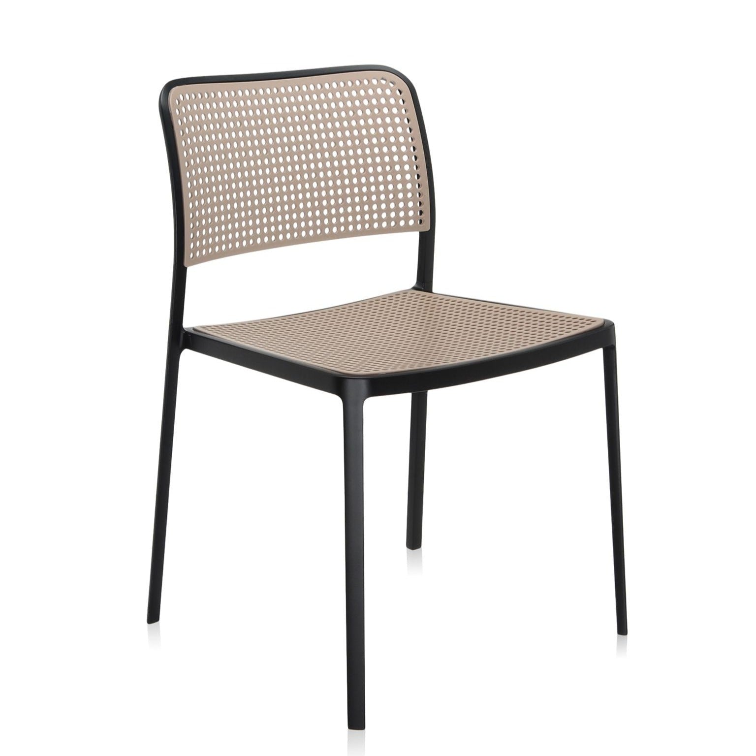 Kartell AUDREY Black Chair 2pcs