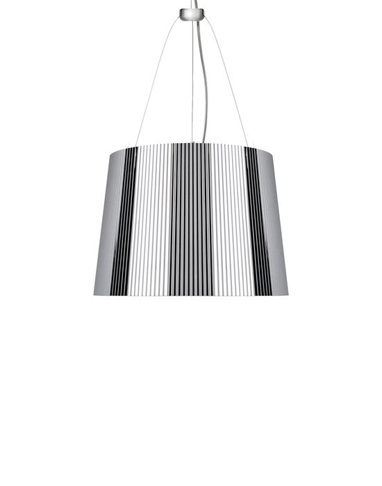 Kartell - Ge Solid Finish Suspension Light Chrome