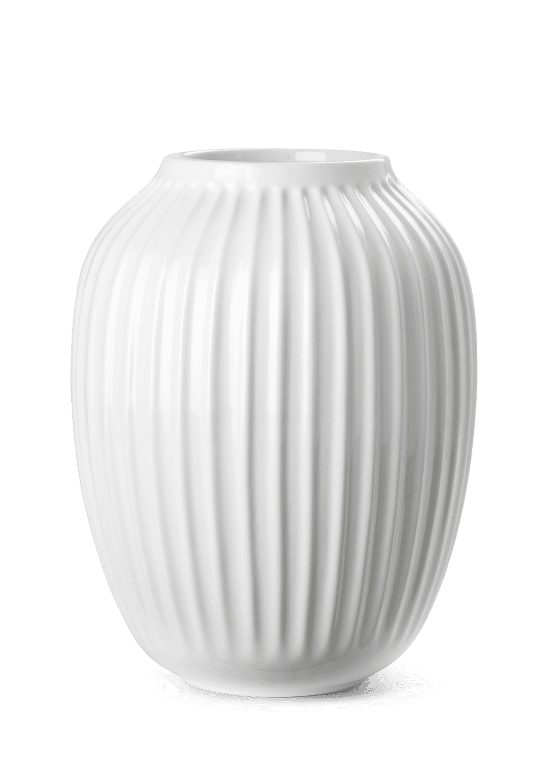 Kahler Hammershoi White Porcelain Vase