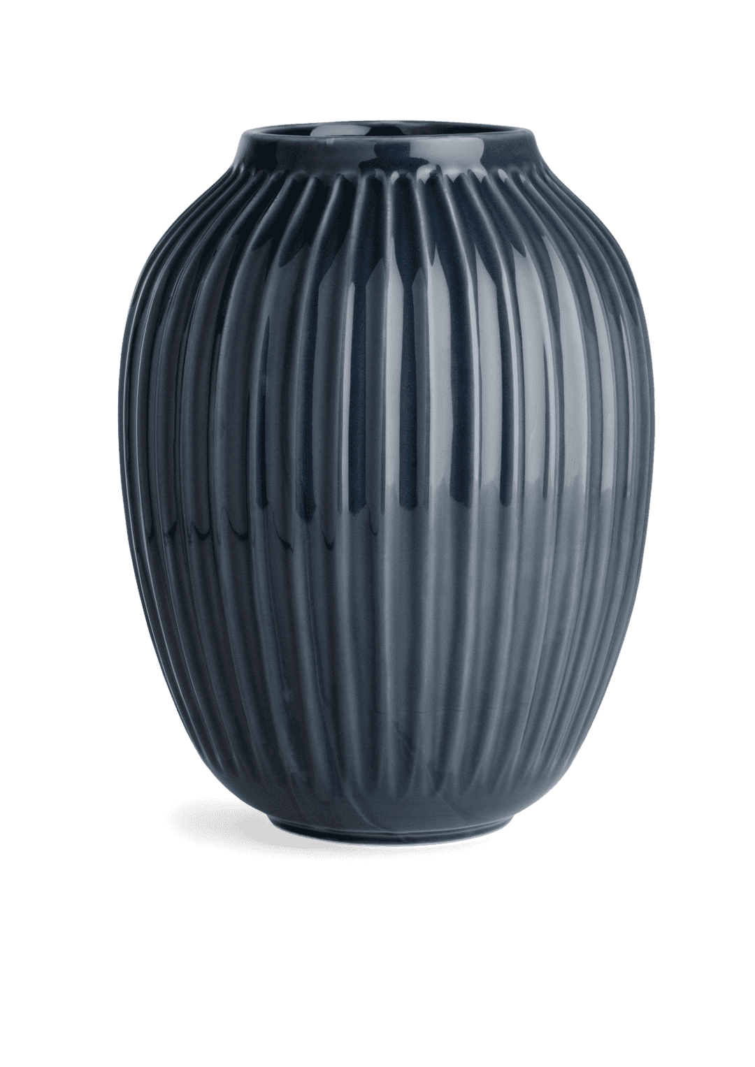 Kahler Hammershoi Grey Porcelain Vase