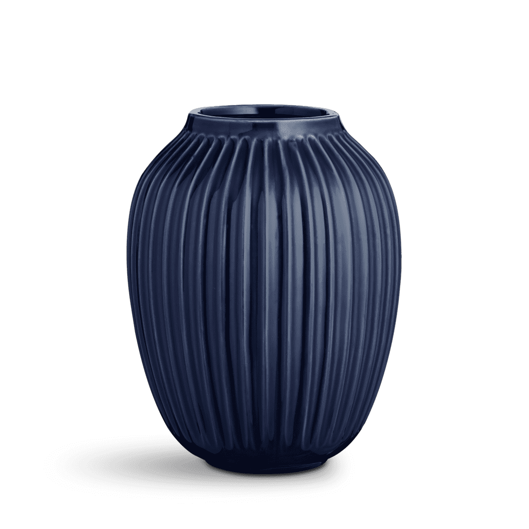 Kahler Hammershoi Indigo Porcelain Vase