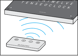 QLOCKTWO Infrared Remote Control