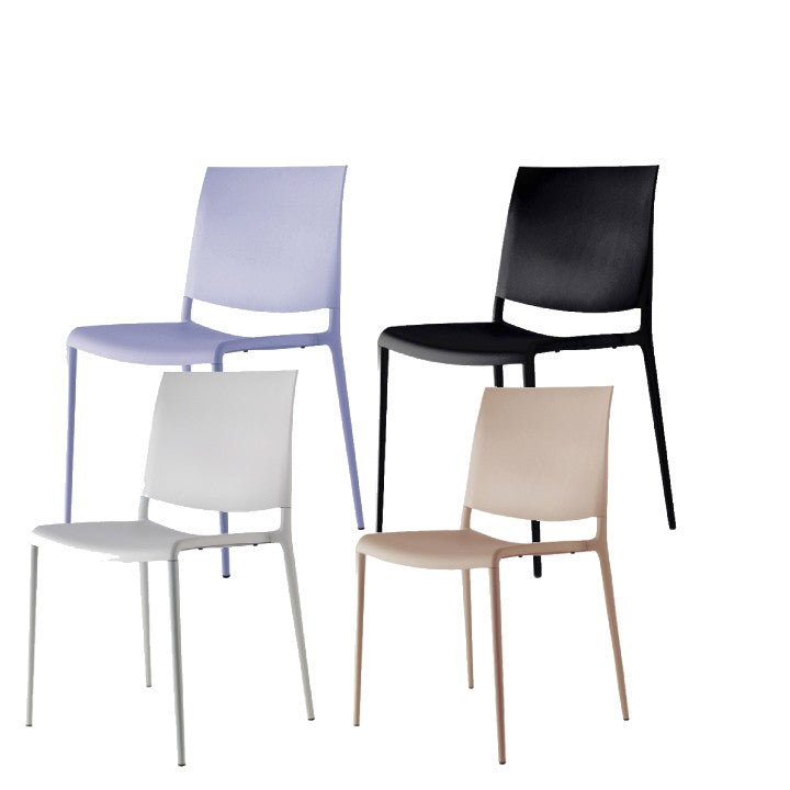 Rexite ALEXA Stackable Chair Painted Aluminium Frame