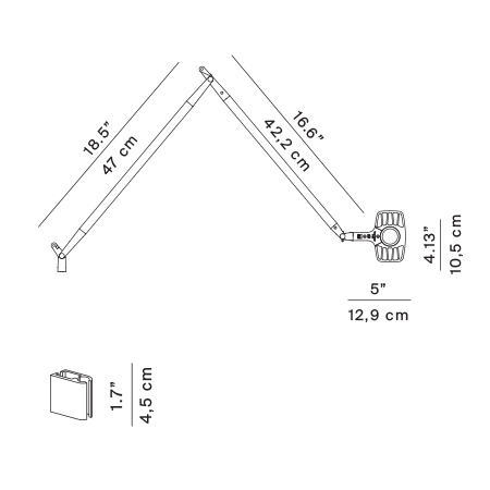 Luceplan Otto Watt LED Wall Light