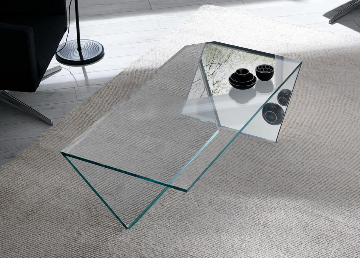 Tonelli TI Glass Low Coffee Table