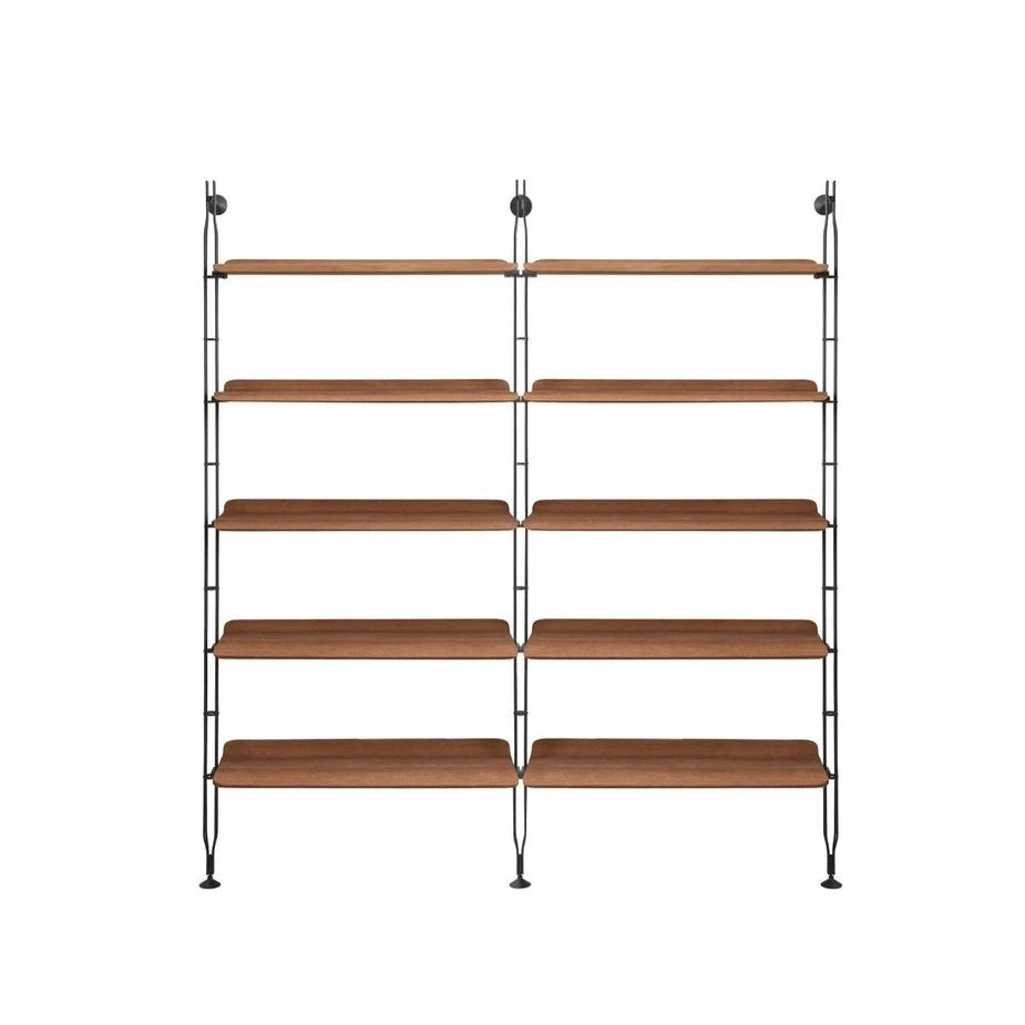 Kartell Adam Wood 2 Shelving by Philippe Starck