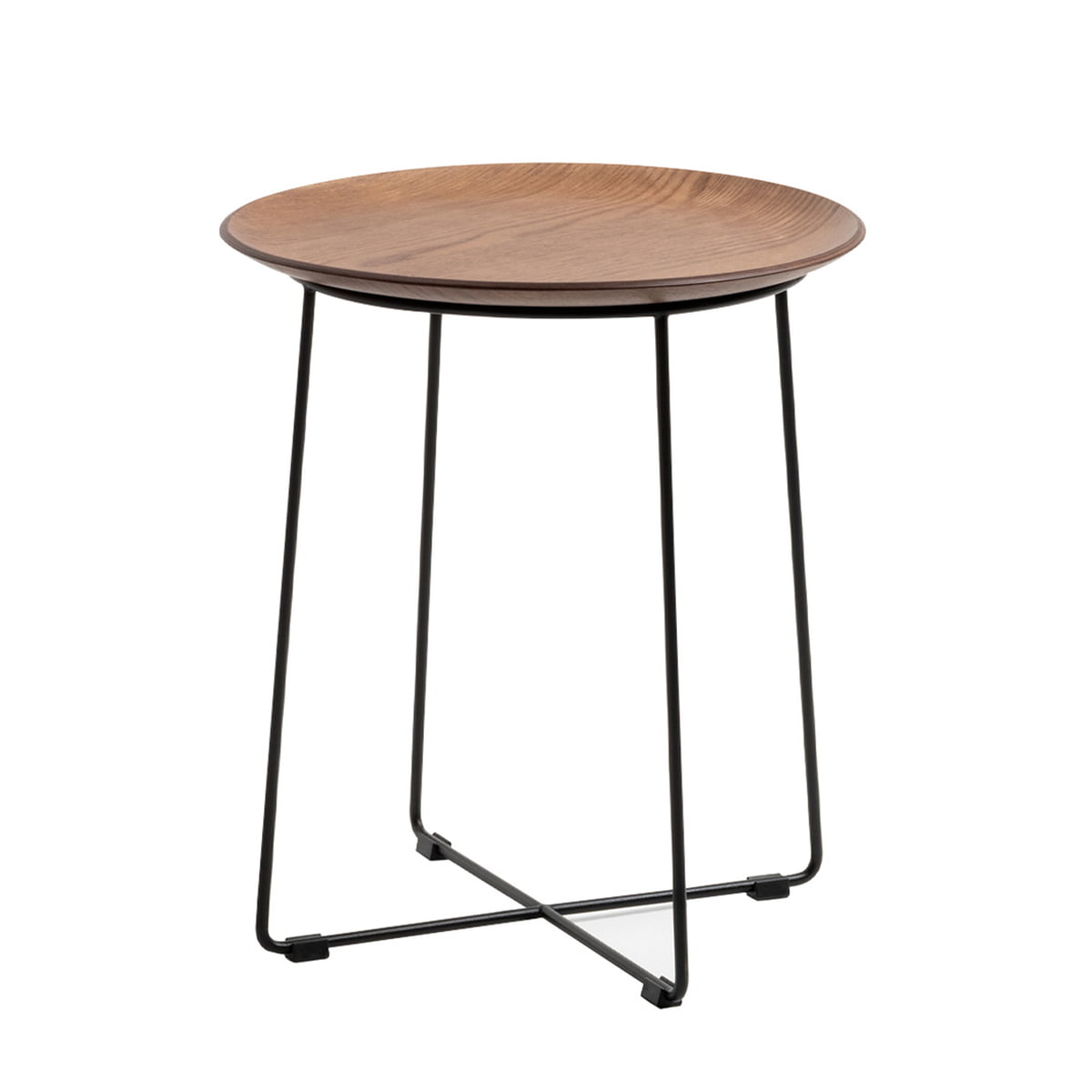 Kartell Al Wood Side Table Slatted Ash by Philippe Starck