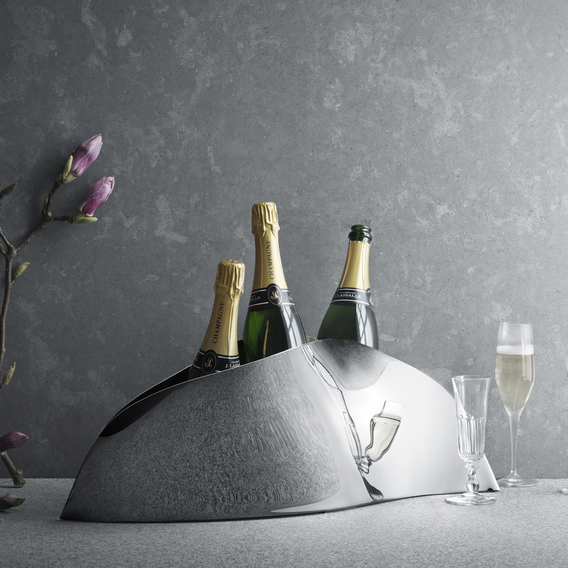 Georg Jensen Champagne Cooler 3 Bottles INDULGENCE