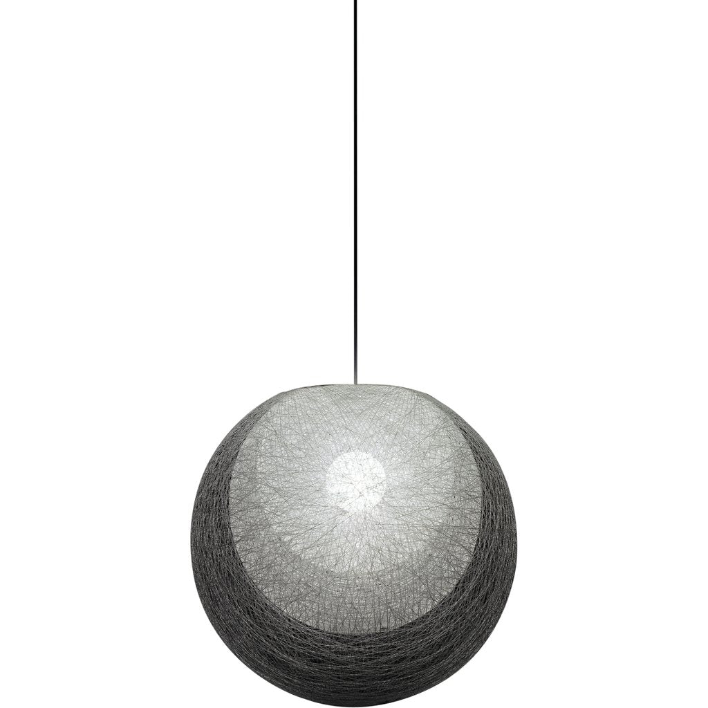 Yamagiwa Mayuhana Mie 50cm Pendant Light Black