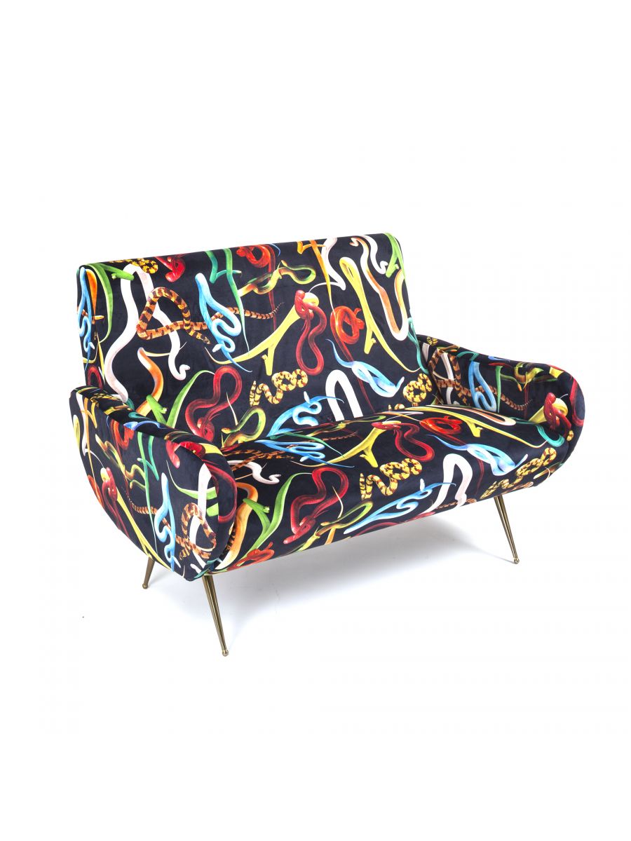 Seletti Sofa Two Seater Snakes