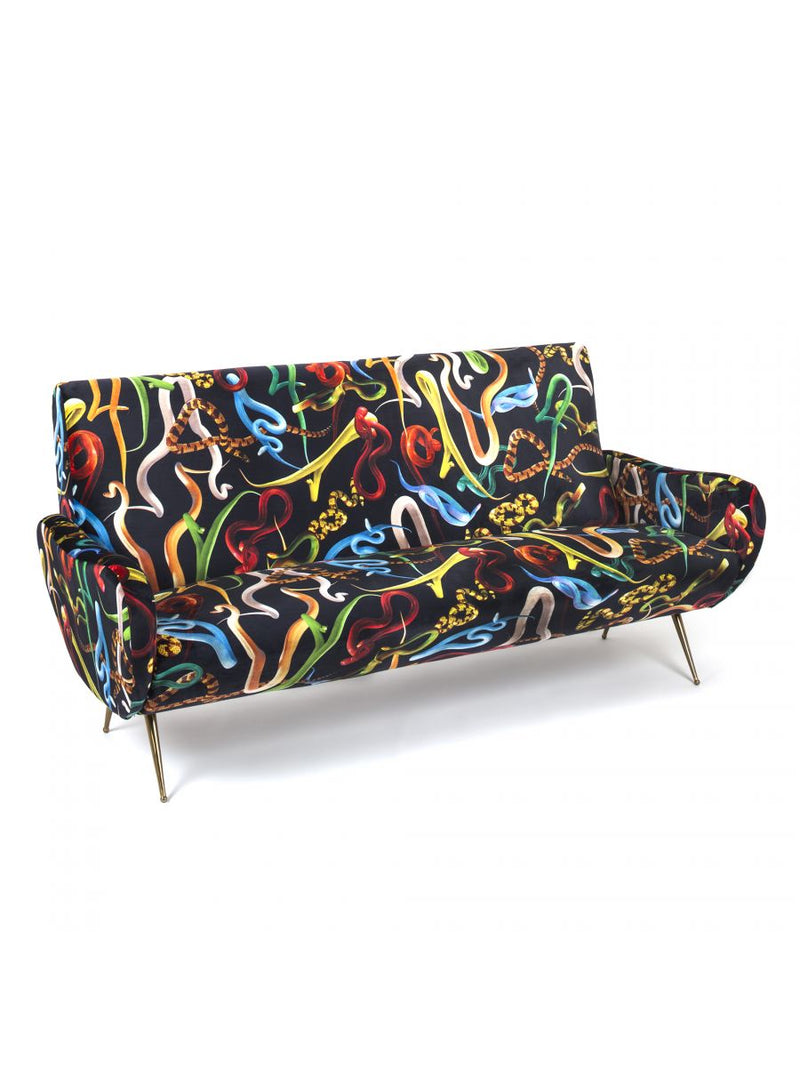 Seletti Sofa Three Seater Snakes