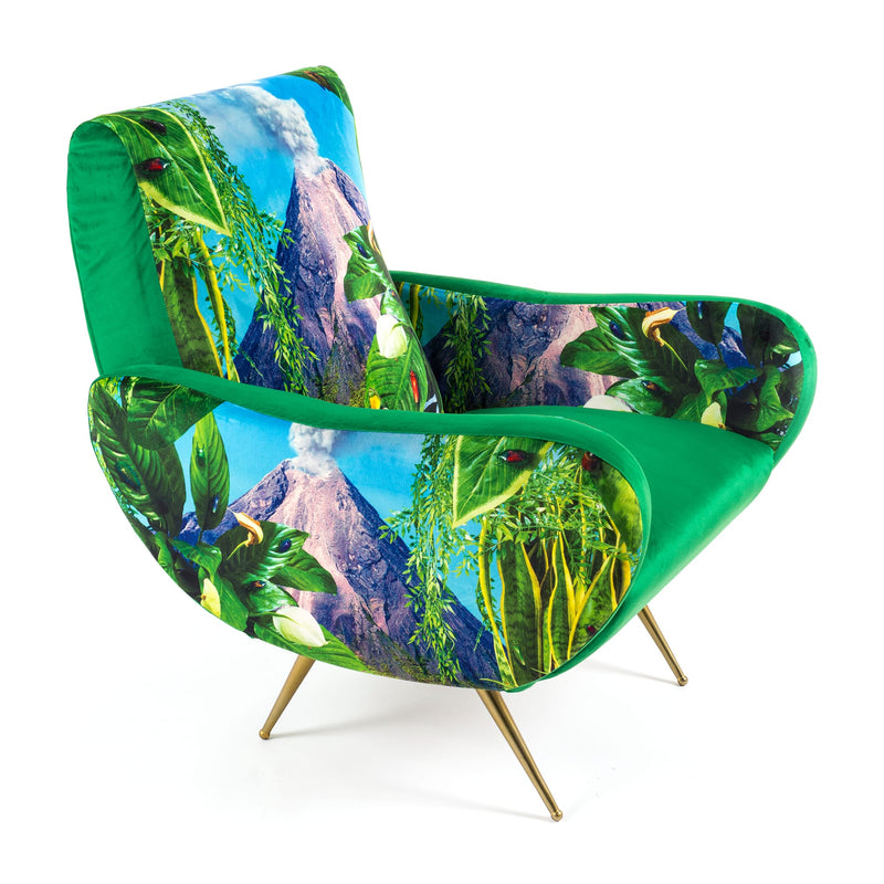 Seletti wears Toiletpaper Armchair Volcano