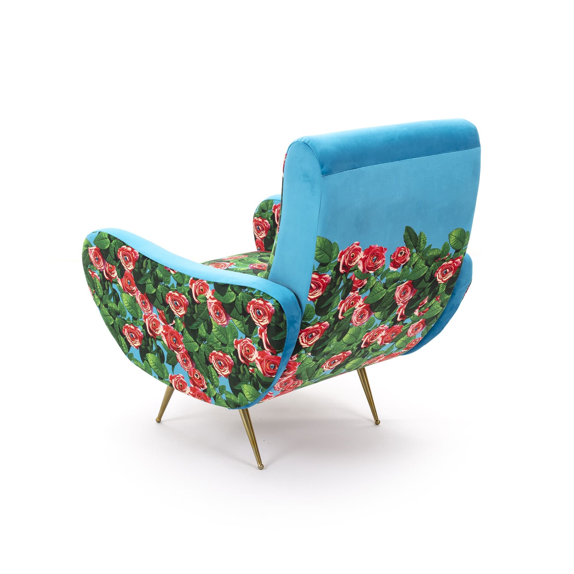 Seletti wears Toiletpaper Armchair Roses Panik Design