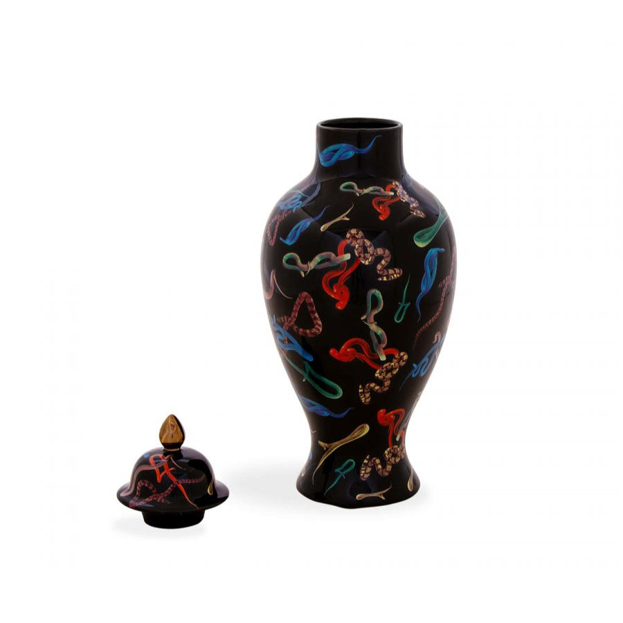 SELETTI /TOILETPAPER フラワーベース Seletti Porcelain Chinese Vase Toiletpaper