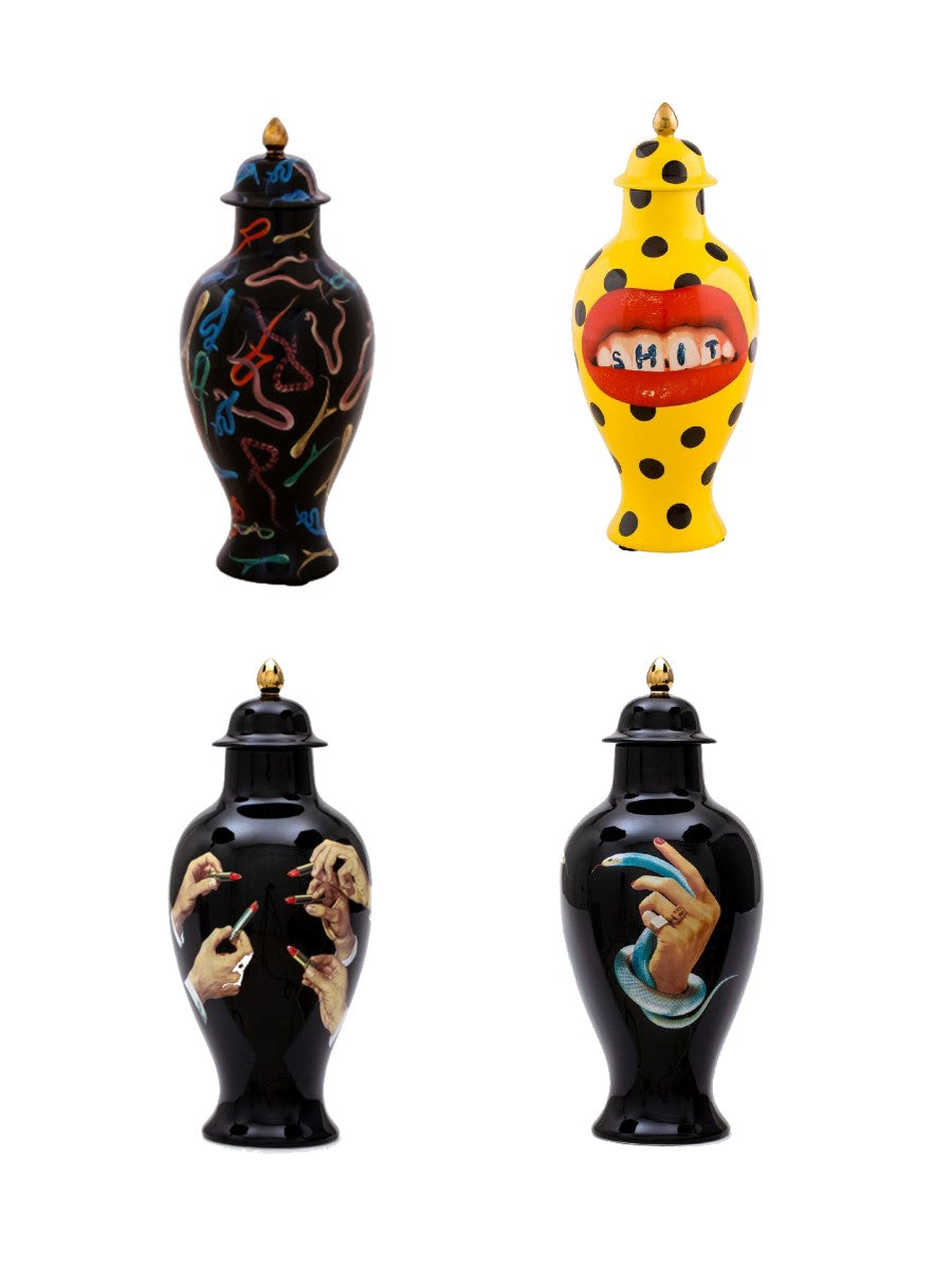 Seletti Porcelain Chinese Vase Toiletpaper