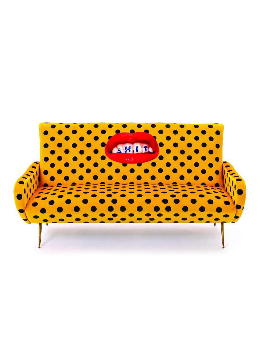 Seletti Sofa Three Seater Teeth