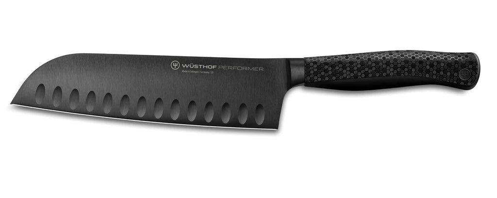 Wusthof Performer Santoku with Hollow Edge 17 cm