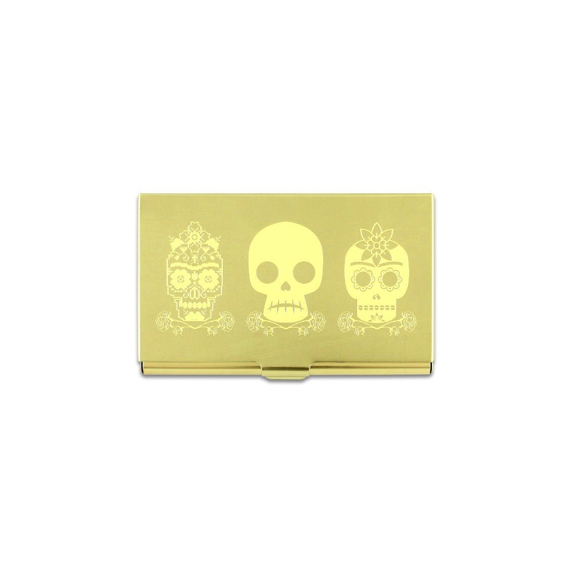 ACME Studio Business Card Holder 3 SKULLS by Frida Kahlo | Panik Design