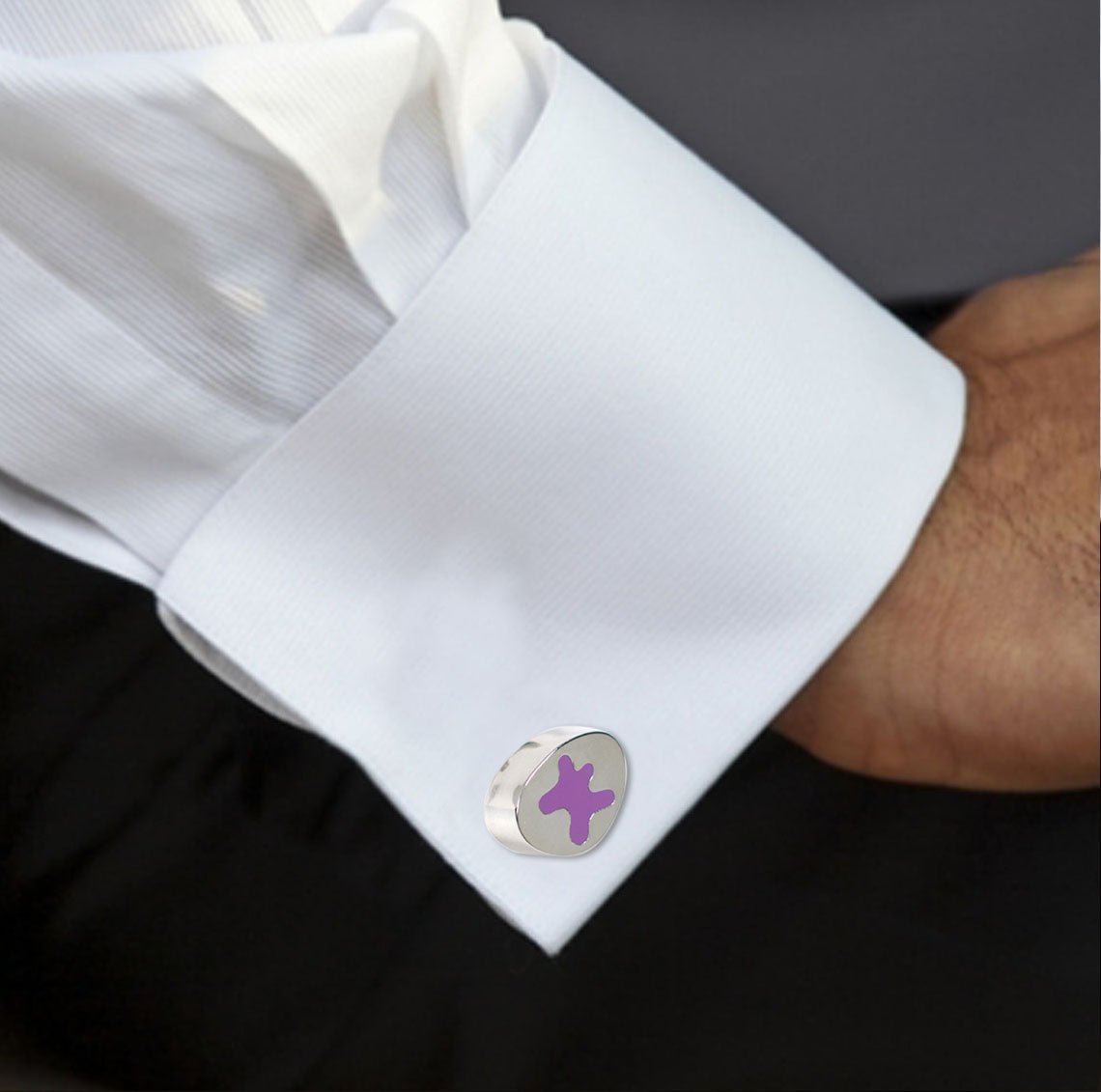 ACME Studio Cufflinks BLOB - SILVER Karim Rashid | Panik Design