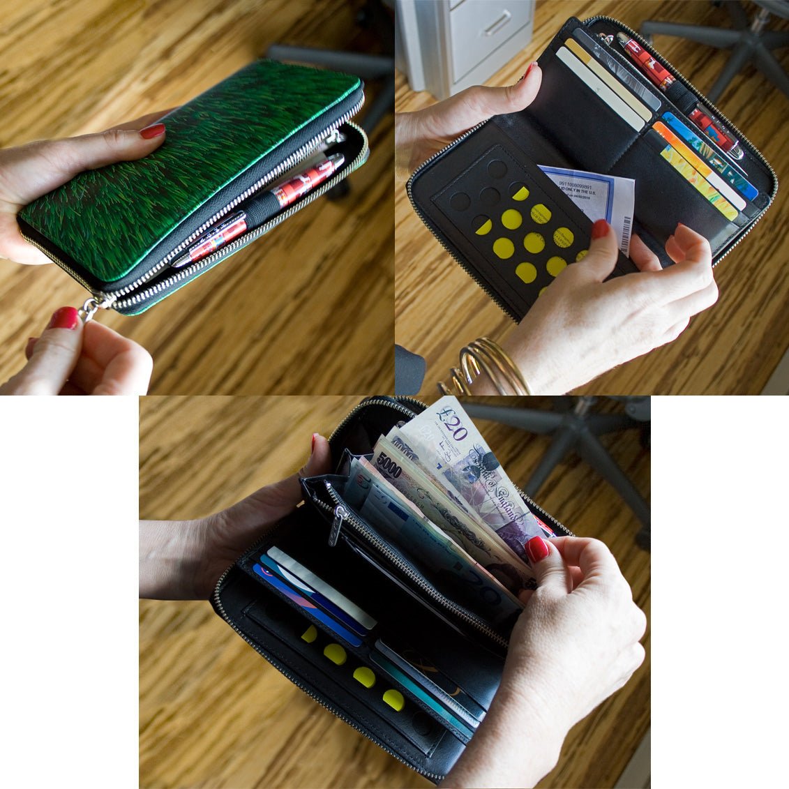 ACME Studio Leather Wallet Organiser PROUST Alessandro Mendini | Panik Design