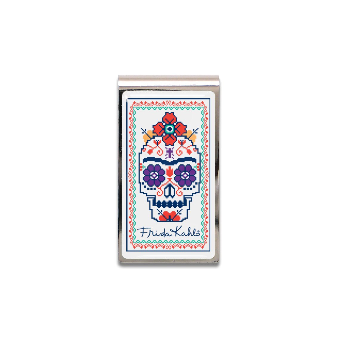 ACME Studio Money Clip SUGAR SKULL by Frida Kahlo | Panik Design